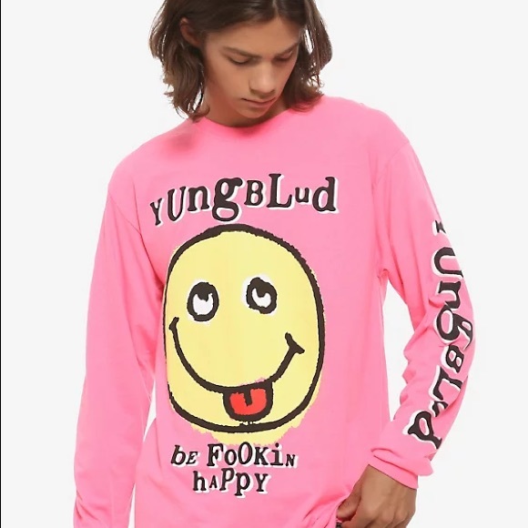 Yungblud “be fookin happy” Merch - Picture 1 of 2